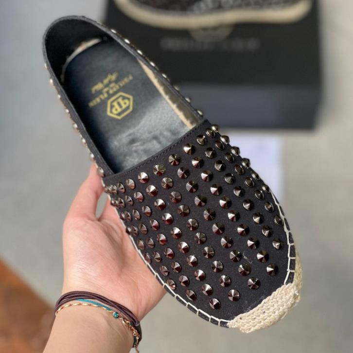 Giày cói đính đinh PP- giày full đinh, giày đính đinh hot trend ss2023 hàng chuẩn quảng châu siêu êm và bền