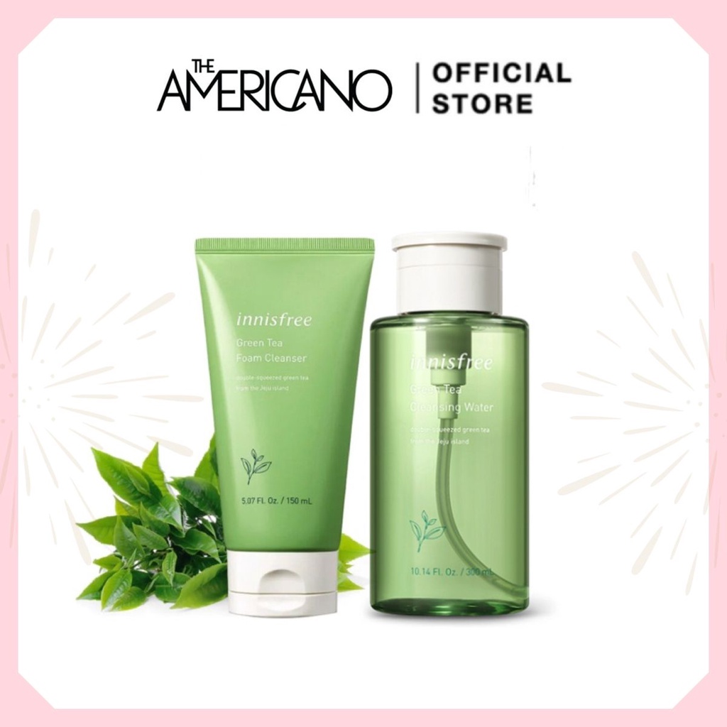 [Hot Sale] Nước Tẩy Trang Trà Xanh 300Ml - Chiết Xuất 100% Từ Tự Nhiên - Dành Cho Mọi Loại Da Kể Cả Loại Da Nhạy Cảm Nhất - Bảo Hành 1 Đổi 1