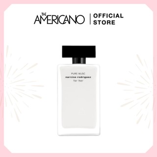 Nước hoa nữ Narciso Pure Musc màu trắng EDP 100ml - Thuần khiết & tươi mới