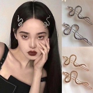 Kẹp tóc hình rắn sáng tạo thời trang độc đáo cho nữ