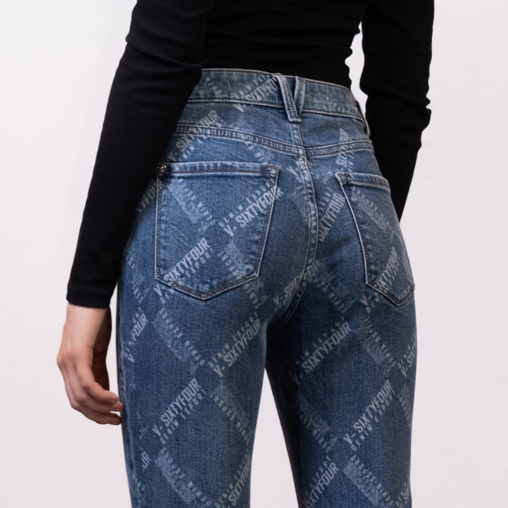 Quần Jeans Nữ Dáng Slim Fit Laser. Slim Fit Laser Women's Jeans - 222WD2082F2950