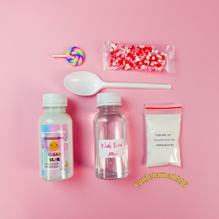 Bộ kit làm slime mây giá rẻ cho học sinh kèm hướng dẫn BK12