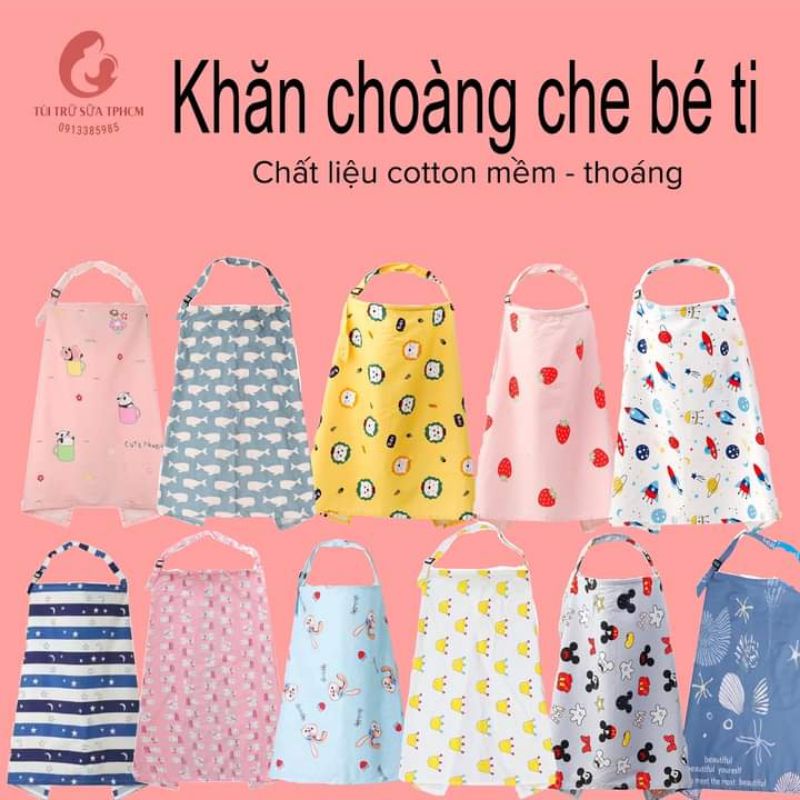 Khăn choàng che bé ti