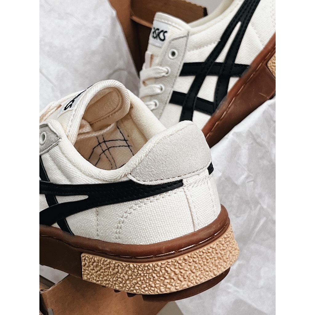 Giày Thể Thao Sneaker Asics Court Trail Sneaker Beige/Pink/Grey Full size 36-43 Hàng Chuẩn Full Box