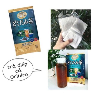 Trà diếp cá Orihiro hỗ trợ thanh nhiệt, thải độc 60 gói/túi