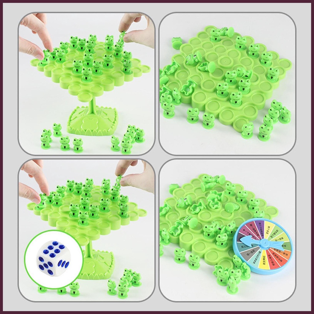 Ếch Cân Bằng Đồ Chơi Xếp Hình Cây Cân Bằng Hình Chú Ếch Dễ Thương Cho Bé Trai Bé Gái