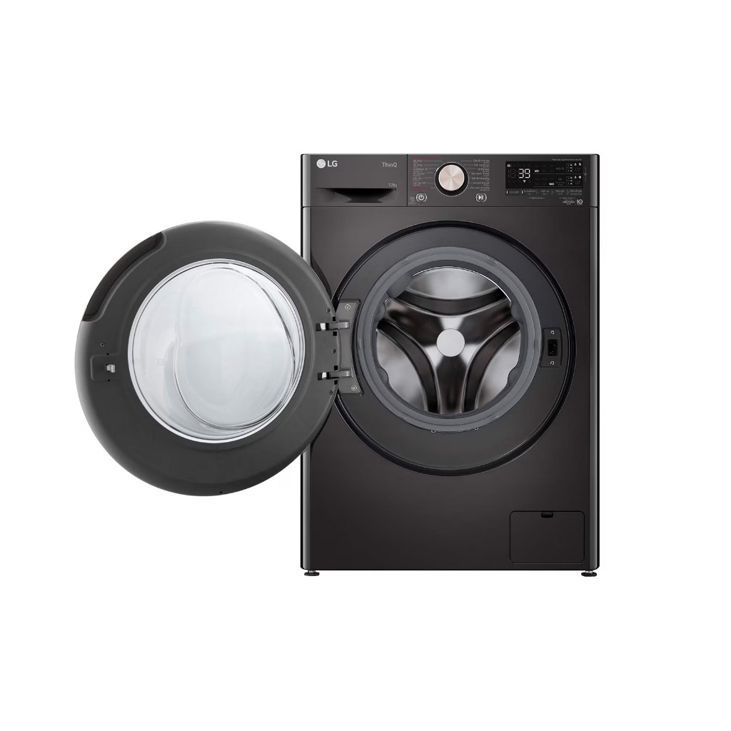 Máy giặt  LG AIDDTM Inverter 12kg màu đen FV1412S3B - Mới 2023