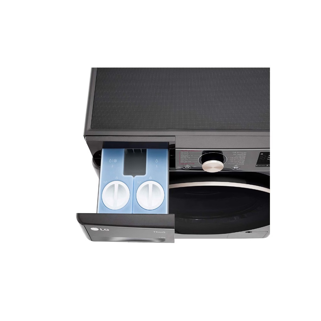 Máy giặt  LG AIDDTM Inverter 12kg màu đen FV1412S3B - Mới 2023