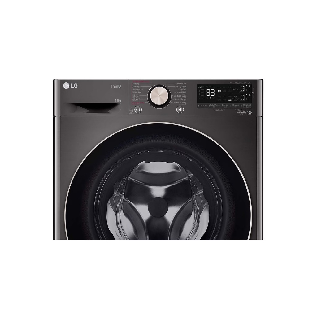 Máy giặt  LG AIDDTM Inverter 12kg màu đen FV1412S3B - Mới 2023