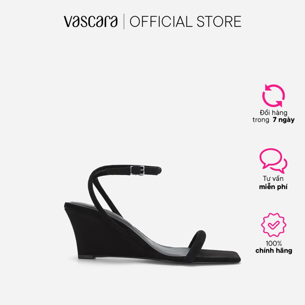 Vascara Sandal Đế Xuồng Dây Quai Ống Tròn - SDX 0432