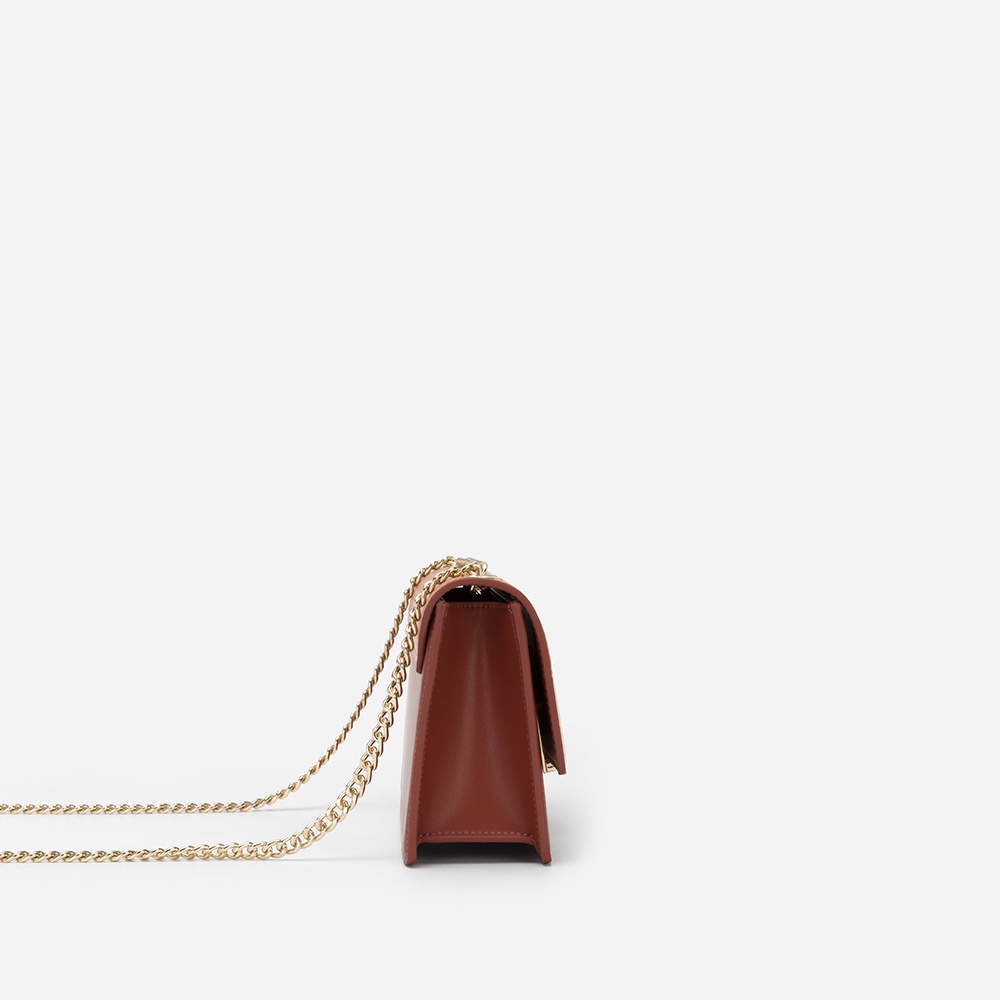 Vascara Túi Đeo Chéo Phối Color Block - SHO 0207