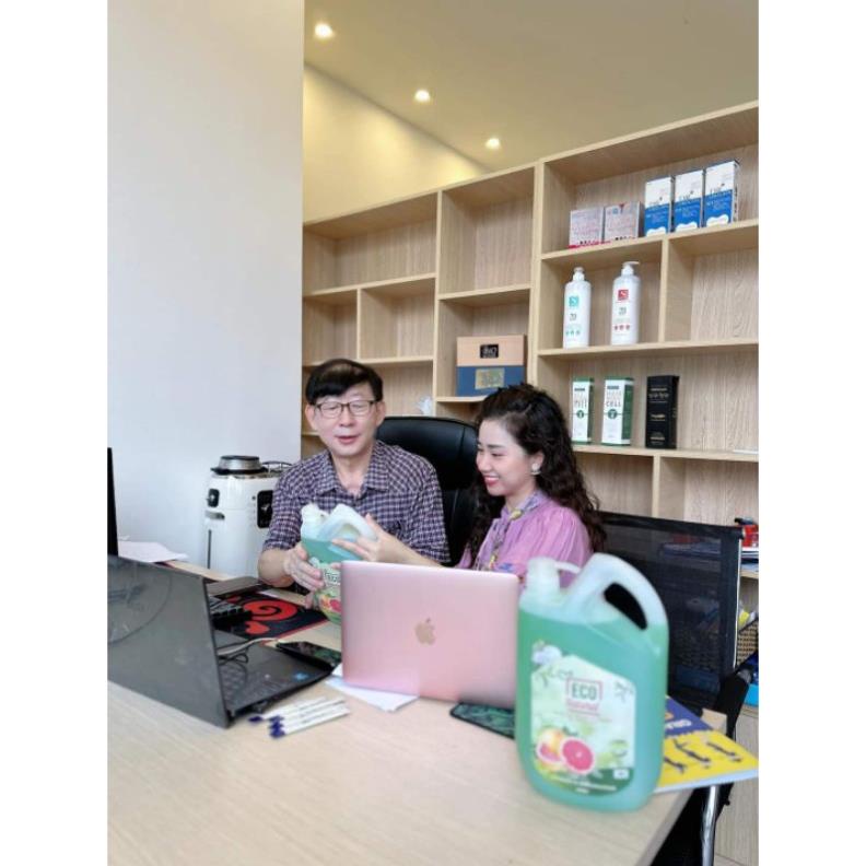 Nước rửa chén, bát Sinh Học Eco công nghệ Hàn Quốc  thơm hương tranh ,bồ hòn thơm dịu an toàn