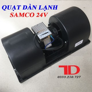 Quạt dàn lạnh xe khách samco 24v