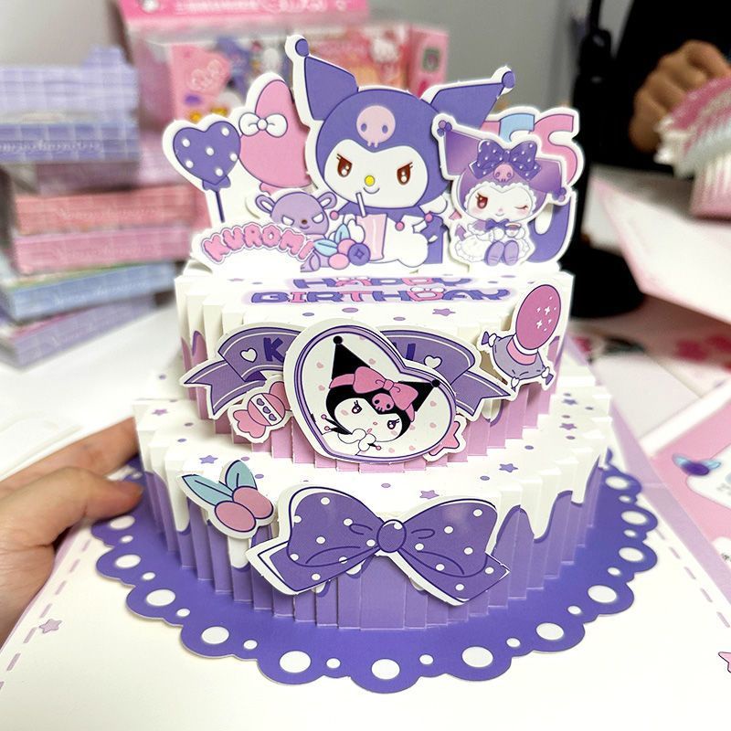 Sách Đồ Chơi 3d Hình Cô Gái sanrio 3d diy