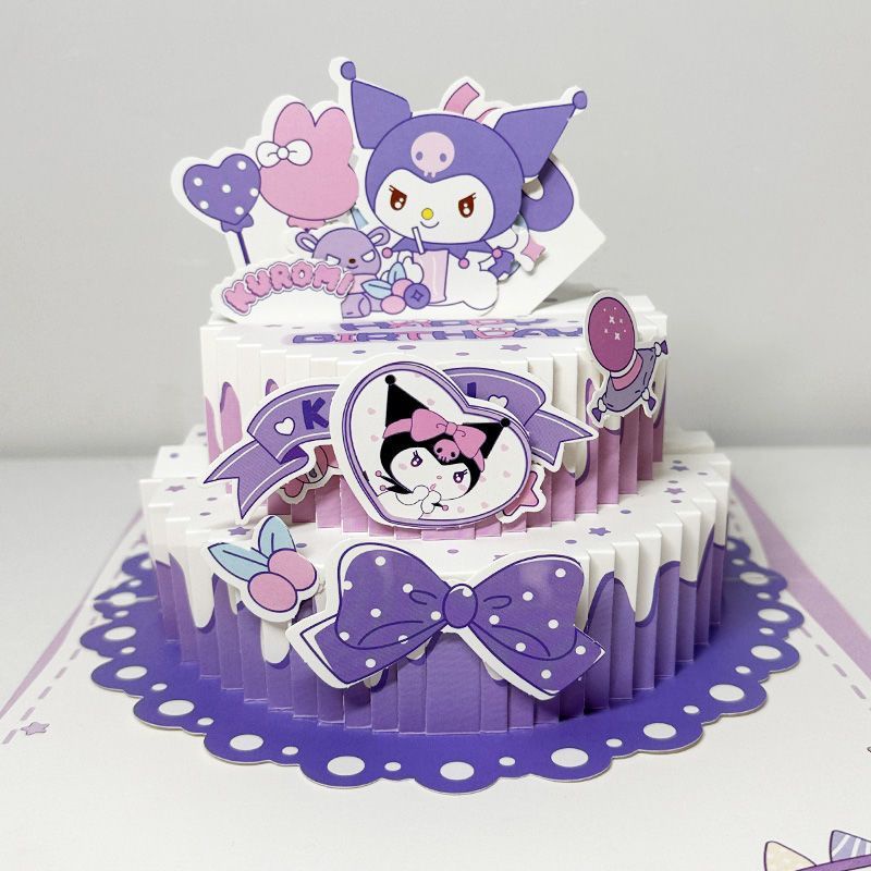 Sách Đồ Chơi 3d Hình Cô Gái sanrio 3d diy