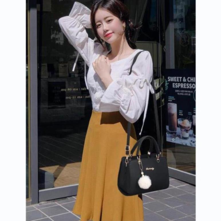 Túi xách nữ công sở bản to da mềm thời trang cao cấp TX12