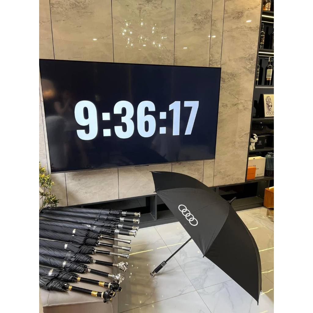 Ô dù che mưa ô tô cán dài, Ô dù chơi golf, Ô dù chống set khi đi mưa phong cách RollRoyce