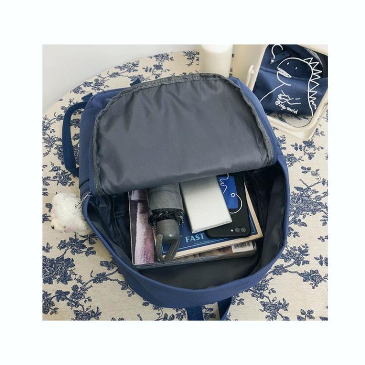 Balo nữ balo nam giá rẻ thời trang đi học đựng laptop phong cách basic ulzzang BL3