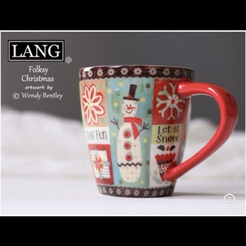 Cốc Sứ Uống Cà Phê Có Nắp Đậy In Hình Tuần Lộc Giáng Sinh Đáng Yêu