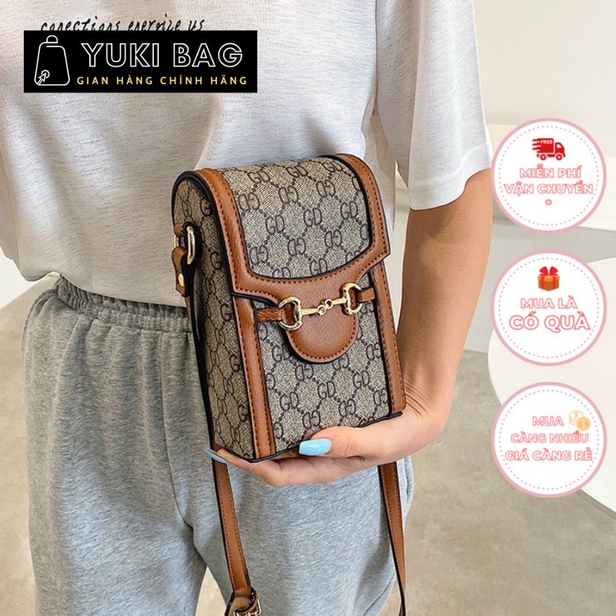 Túi xách nữ đeo chéo, đeo vai Yuki Bag, dùng đi chơi, đi học, đi làm, chất da đẹp, thời trang cao cấp size 18cm YB350