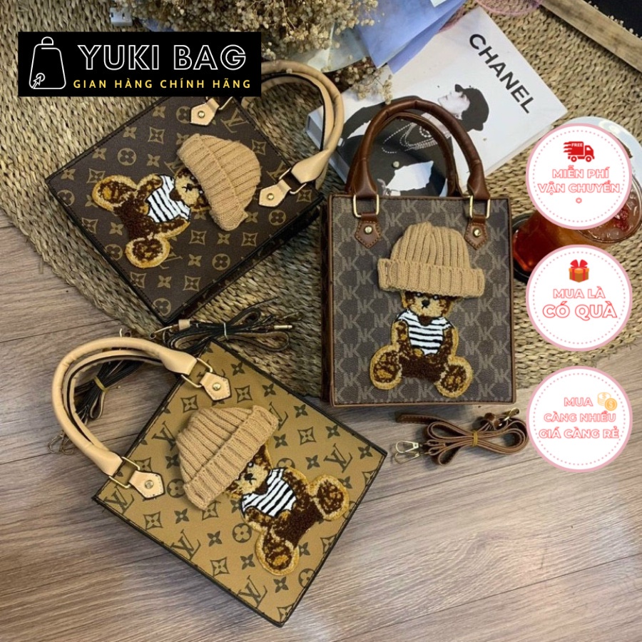 Túi xách nữ đeo chéo, đeo vai, đi chơi, đi học, dự tiệc, da cao cấp, phong cách hàn quốc size 20cm YB393