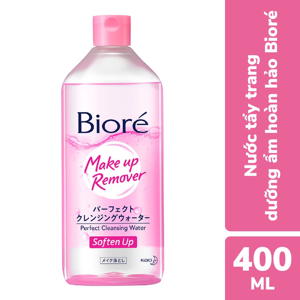 Bioré Nước Tẩy Trang Hoàn Hảo Dưỡng Ẩm Bioré Make Up Remover Perfect Cleansing Water 400ml