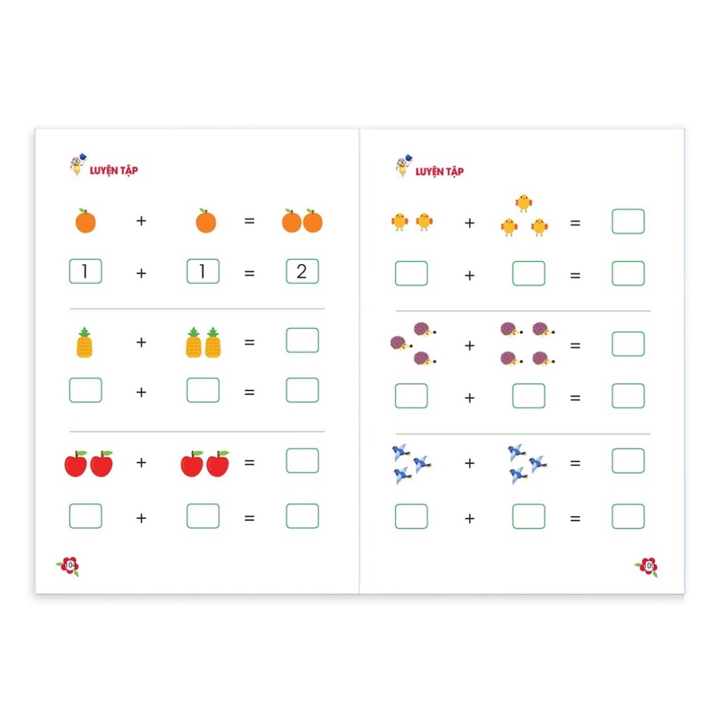 Sách Toán Tư Duy - Dành cho trẻ em từ 4 - 6 tuổi