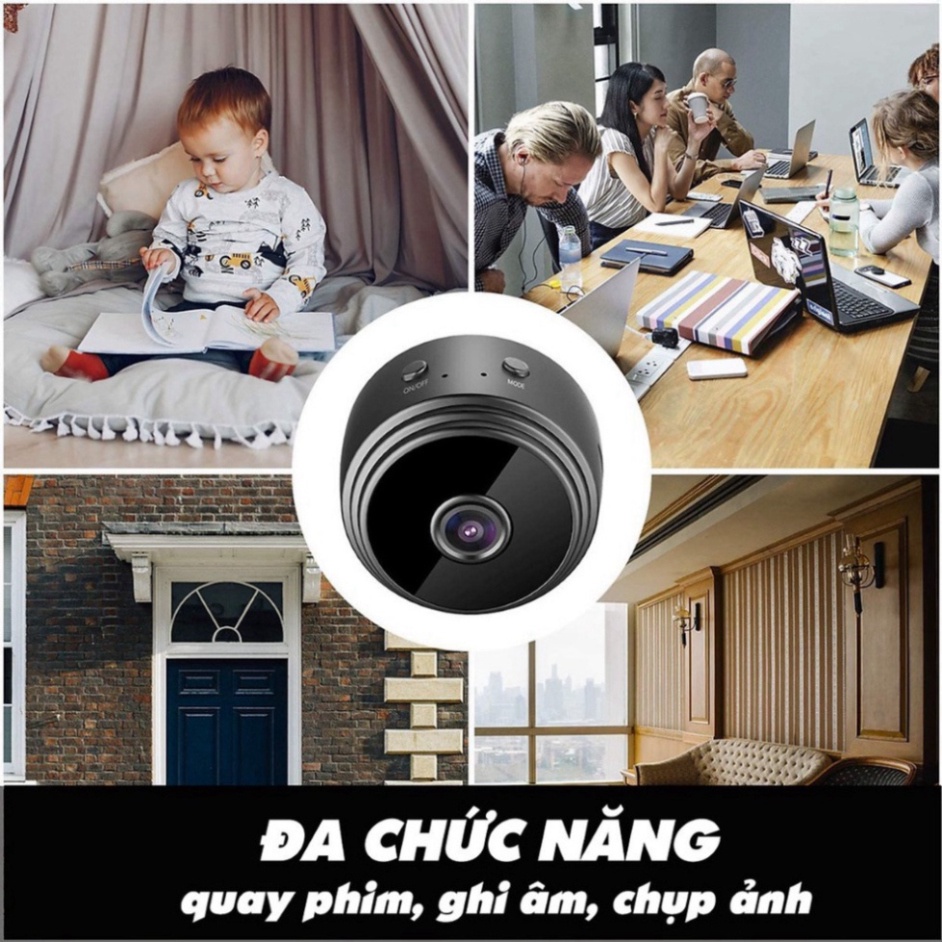 Camera Wifi Không Dây  - Camera Quay An Ninh Kết Nối Wifi 1080P HD IP - Hỗ Trợ Tầm Nhìn Ban Đêm Sắc Nét HOT HOT