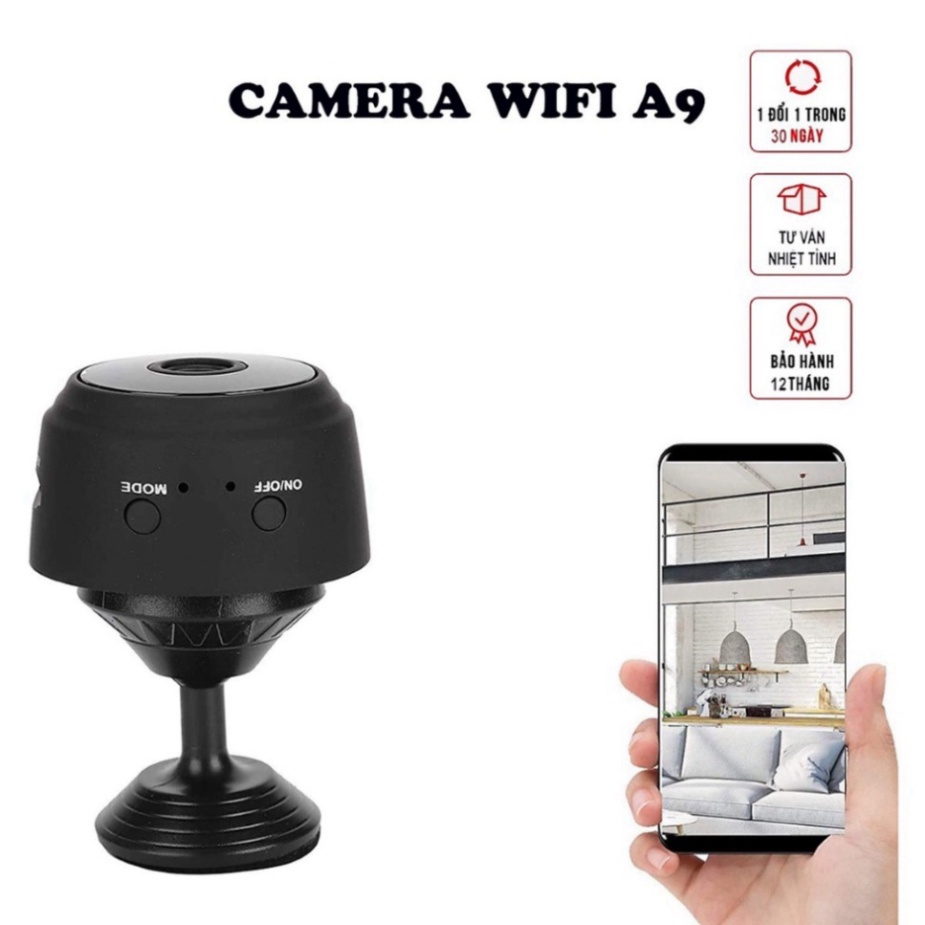 Camera Wifi Không Dây  - Camera Quay An Ninh Kết Nối Wifi 1080P HD IP - Hỗ Trợ Tầm Nhìn Ban Đêm Sắc Nét HOT HOT