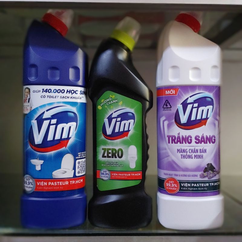 Tẩy bồn cầu Vim