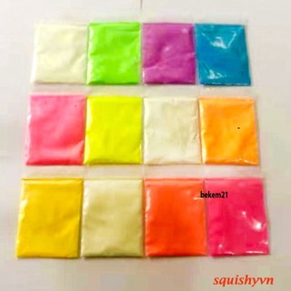 Hủ 20g Bột chiếu sáng đổ resin/bột phát quang/keo sữa/epoxy/dạ quang