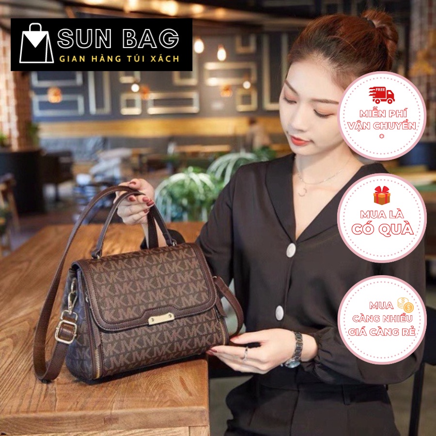 Túi quai xách nữ, đeo chéo, túi đi chơi, đi học, da đẹp, thời trang cao cấp size 24cm SB099