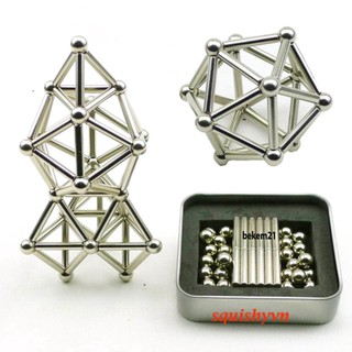Đồ chơi nam châm hút Bucky Bars 36 thanh 27 viên