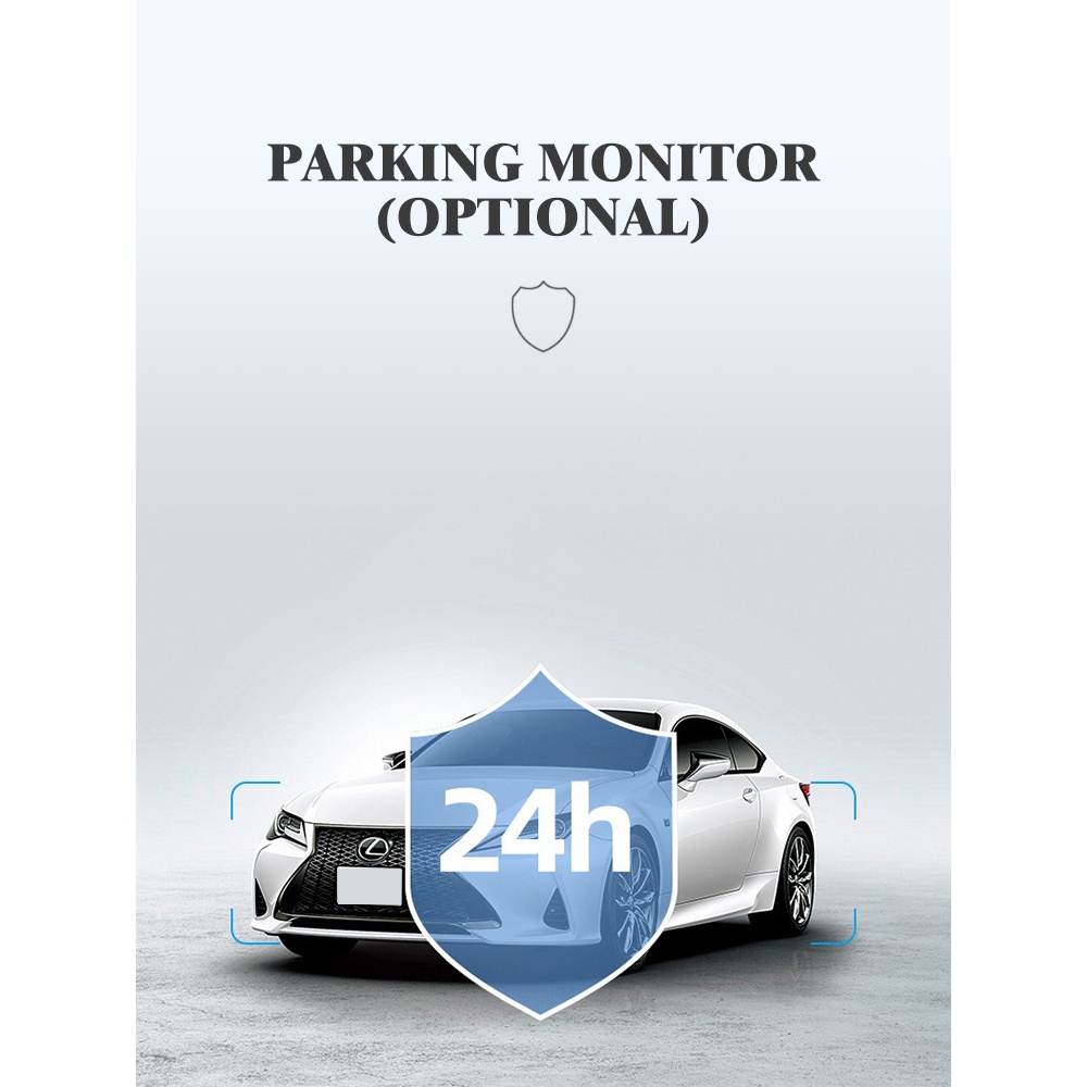 Camera hành trình ONTEKCO A69/A69 pro camera ghi hình ô tô 1080p, ghi hình trước sau và trong xe full HD