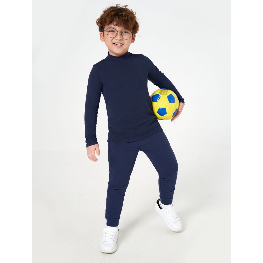 Áo body bé trai CANIFA chất liệu cotton cổ tròn dài tay 2IS22W004