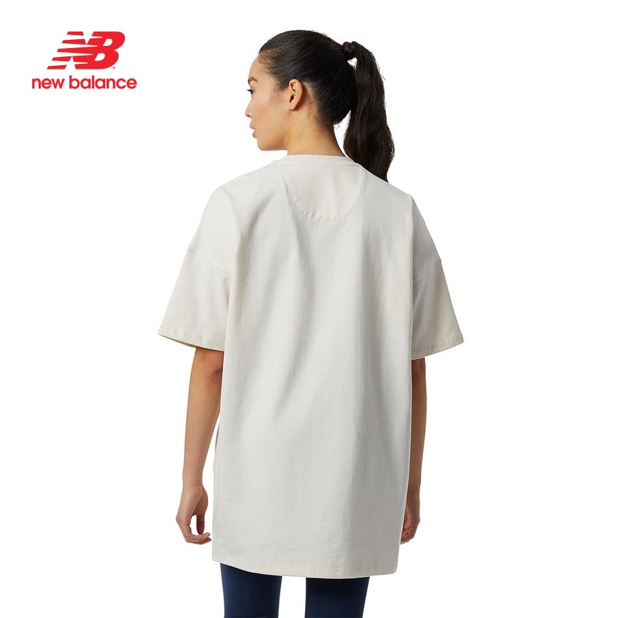 Áo thun thời trang nữ New Balance LIFESTYLE T-SHIRT W GREIGE - AWT23556GIE