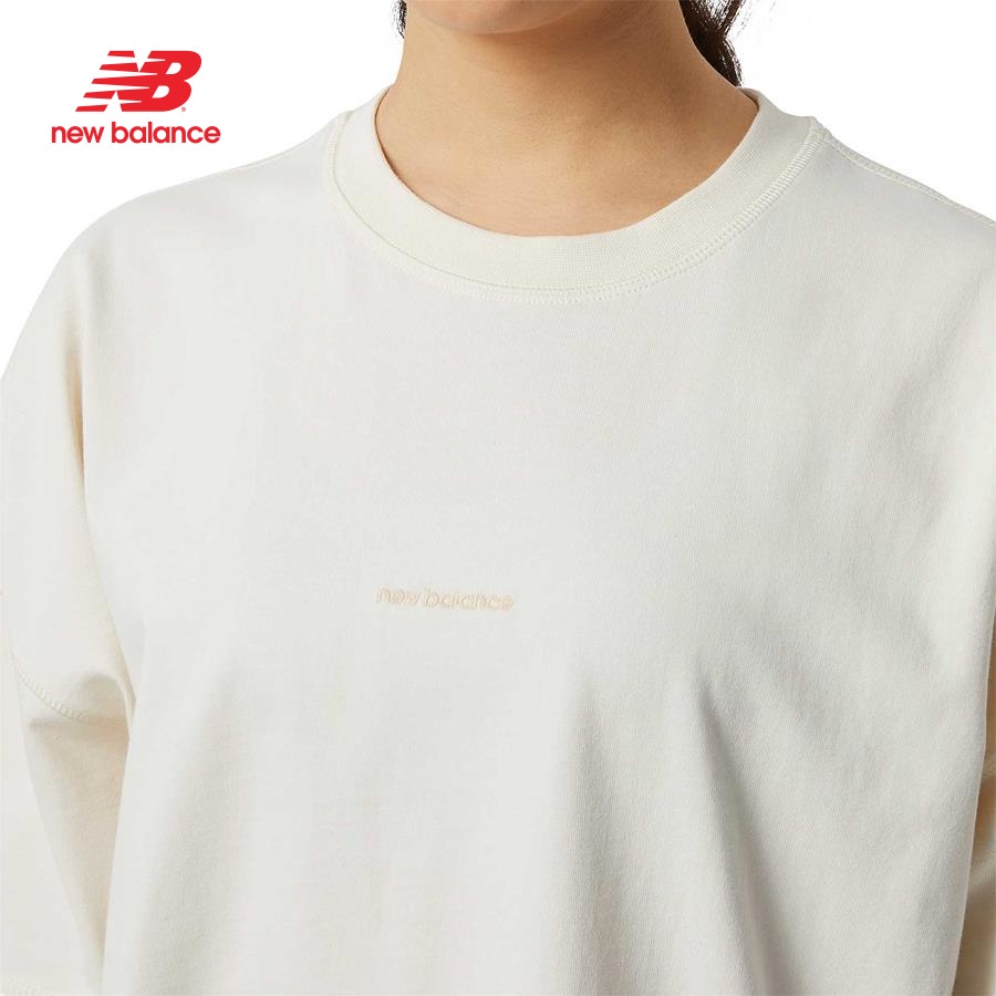 Áo thun thời trang nữ New Balance LIFESTYLE T-SHIRT W GREIGE - AWT23556GIE