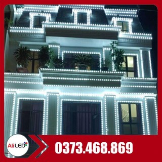 Led trang trí viền tòa nhà, viền biển- led saso hq dây 50 bóng