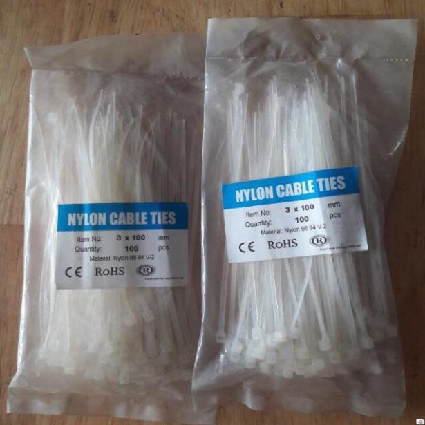 Bịch 72 Dây Rút Nhựa Poly 10cm 20cm 30cm 40cm ./