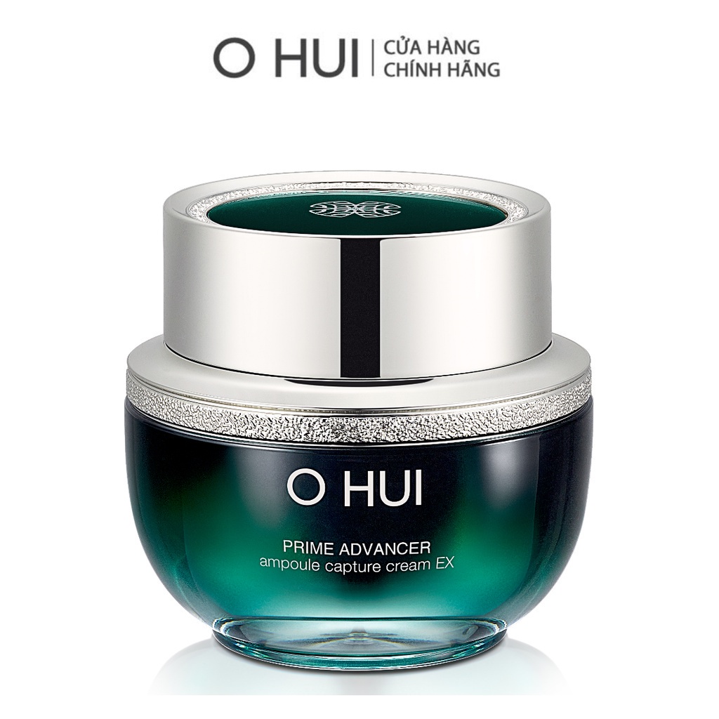 [Bản nâng cấp] Kem dưỡng chống lão hoá, củng cố tầng cốt lõi OHUI Prime Advancer Ampoule Capture Cream EX 50ml