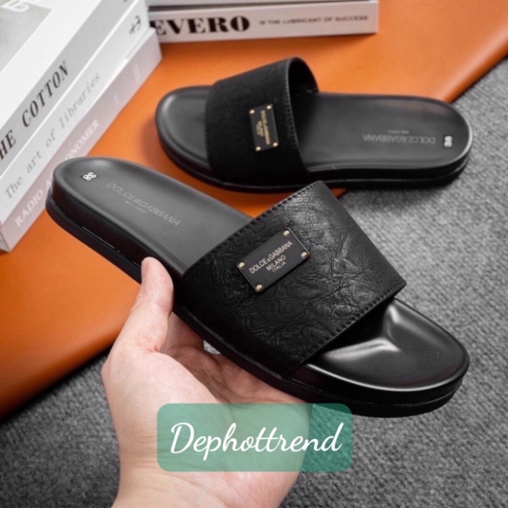 Dép quai ngang nam dg, dép DG chính hãng mới nhất