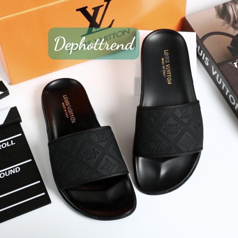 Dép  quai ngang cao cấp, Dép LV Thời Trang Đẹp Tại shopdep97