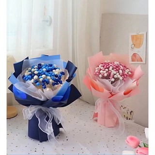 Giấy gói hoa 2 mặt trơn