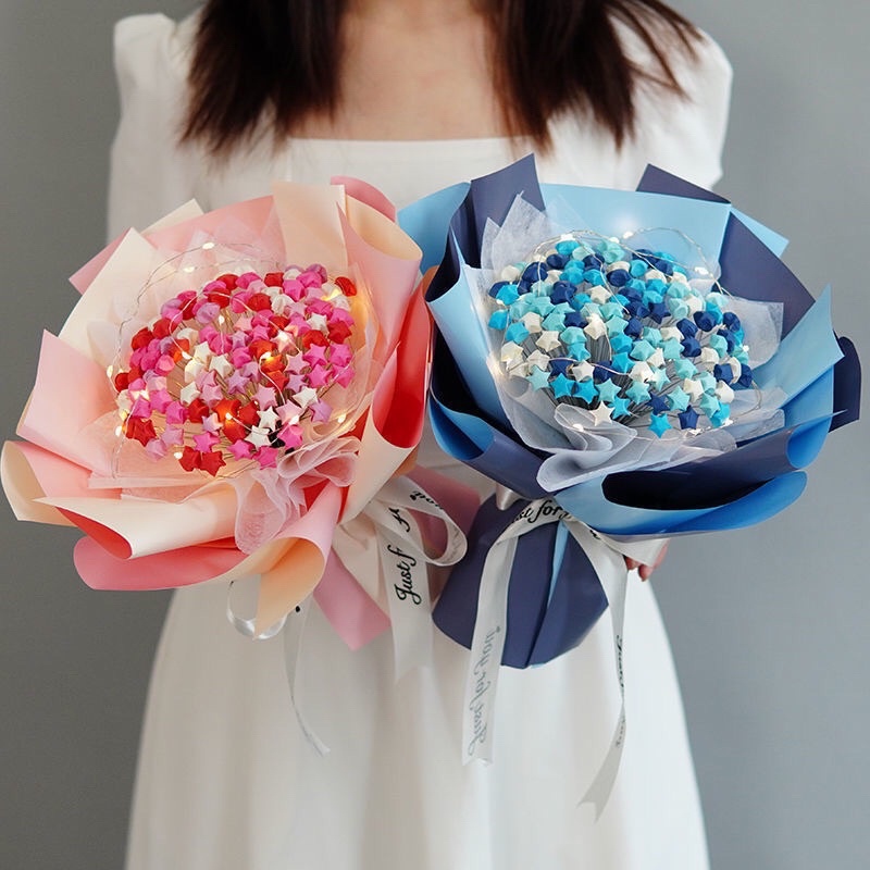 Giấy gói hoa 2 mặt trơn