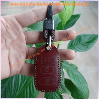 Bao Da Hyundai Avante,Hyundai Santafe đời cũ, Bao da chìa khóa da bò thật bảo hành 2 năm