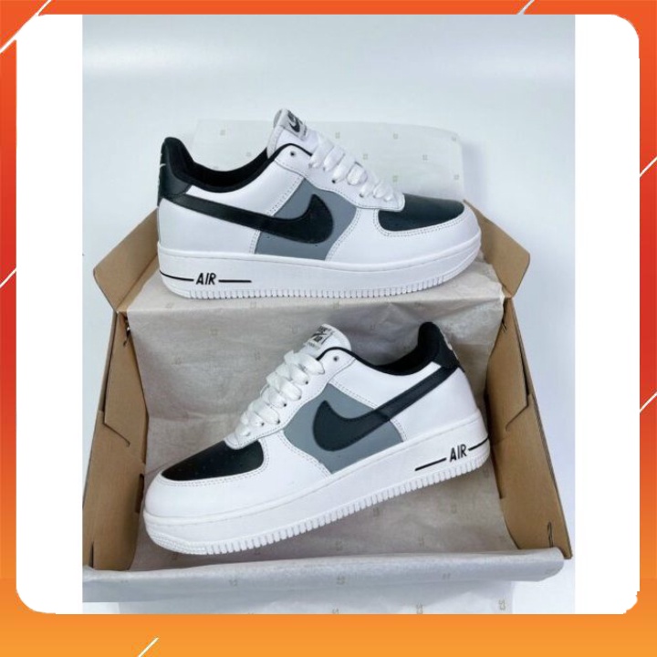 Giày sneaker nike_air force 1- af1 cổ thấp đen trắng nam nữ dễ phối đồ full box bill mới nhất 2023