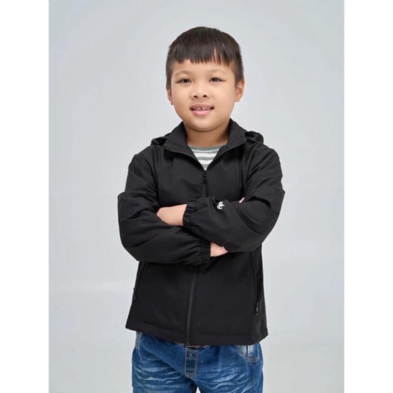 Áo khoác gió cho bé trai và bé gái lớp lót lưới,vải gió tráng bạc chống nước