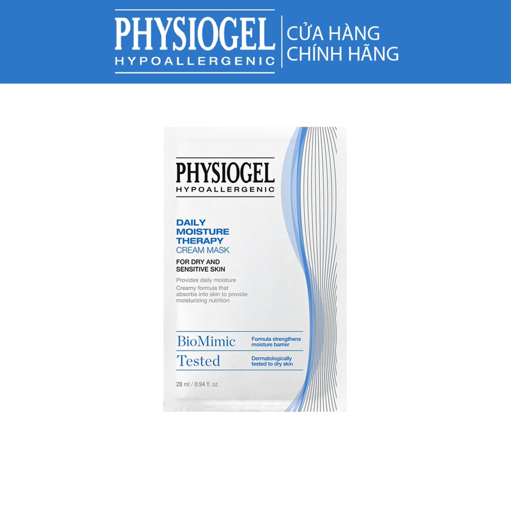 Combo 5 mặt nạ dưỡng ẩm cao cấp Physiogel giúp làn da rạng rỡ căng bóng - 28mlx5