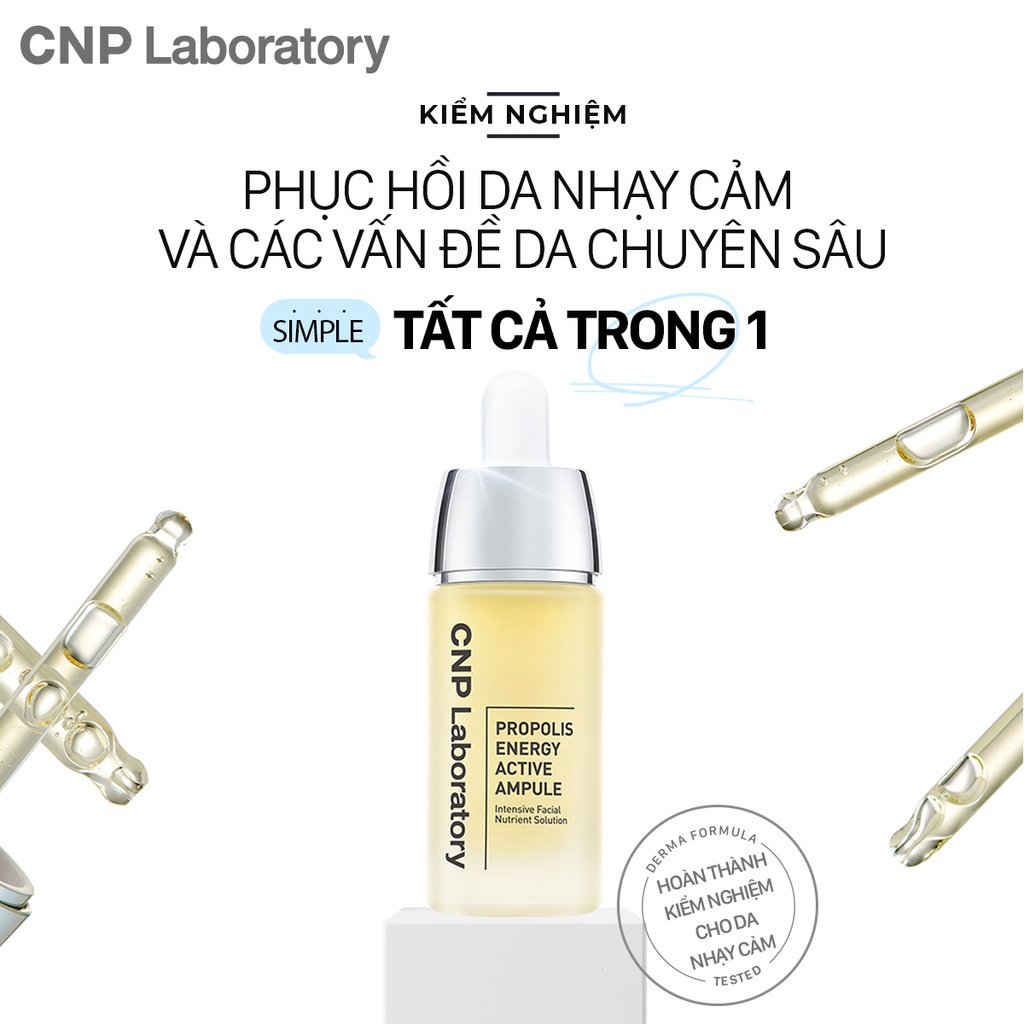 Tinh chất keo ong dưỡng da phục hồi làn da CNP Laboratory Propolis Energy Ampule 35ml