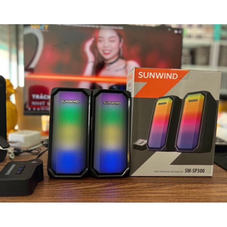 Loa vi tính Bluetooth 2.0 SUNWIND SW-SP300 -Âm thanh hay bass căng -Có Bluetooth + đầu vào 3.5 taphoanhaso